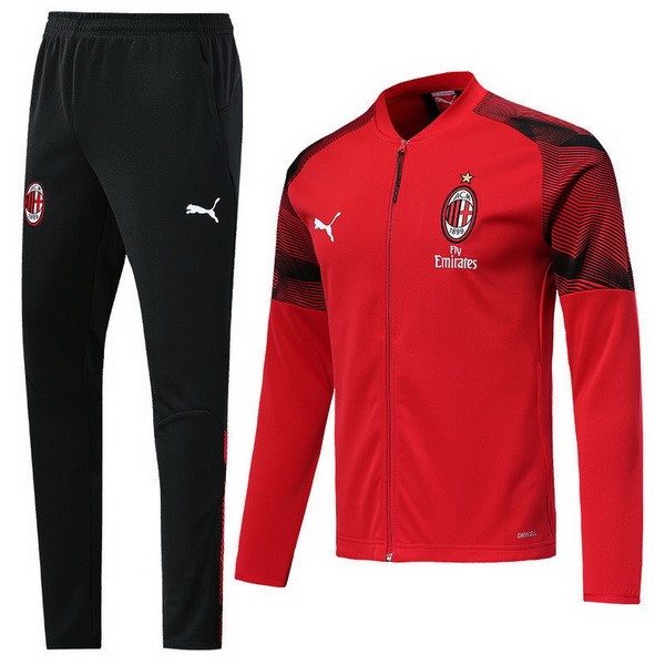 Survetement Football Milan 2018-19 Rouge